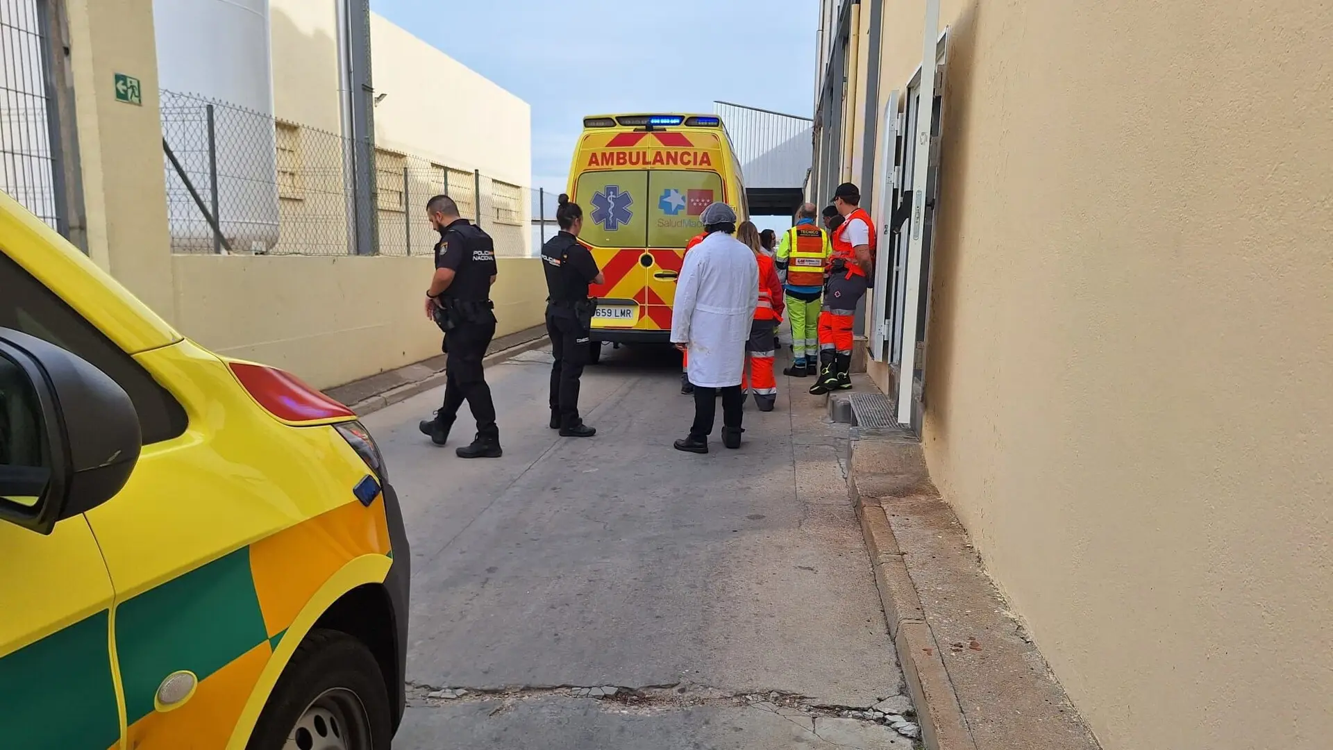 Herido grave un trabajador al quedar atrapado en una máquina de despiece de pollos en un matadero de Alcalá Herido grave un trabajador al quedar atrapado en una máquina de despiece de pollos en un matadero de Alcalá