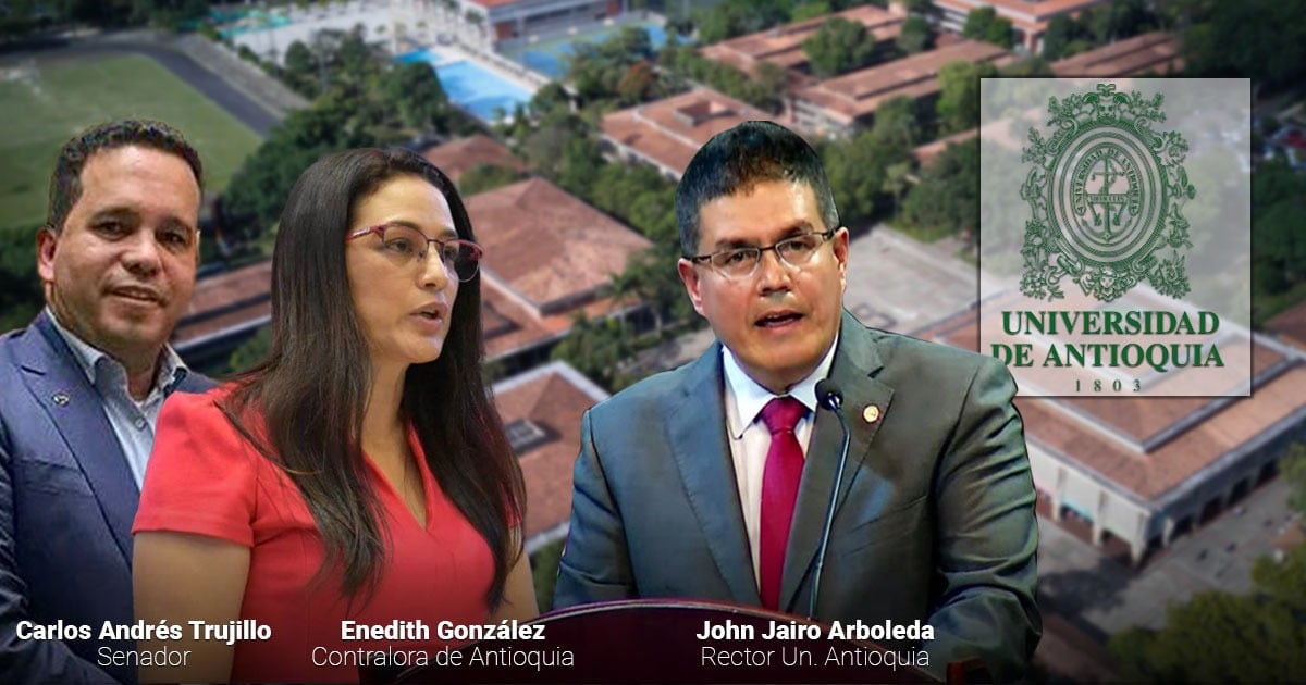 La jugada del cuestionado senador Trujillo para manejar los hilos de la Universidad de Antioquia La jugada del cuestionado senador Trujillo para manejar los hilos de la Universidad de Antioquia
