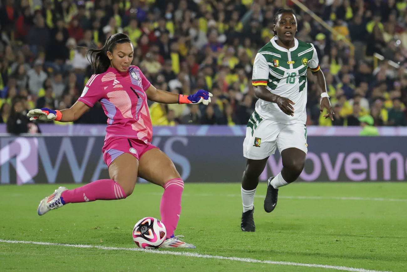 Luisa Agudelo y la atajada con la que salvó el empate de Camerún