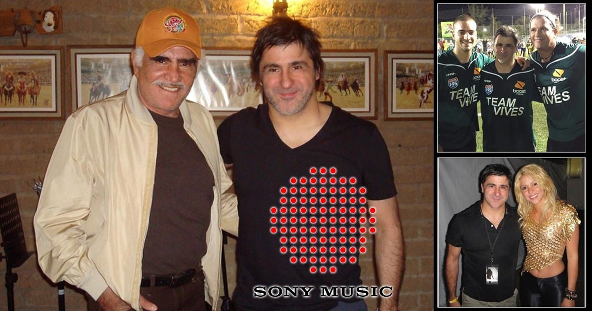 El productor de Sony que botó la carrera de futbolista para poner a volar a Vicente Fernández y Shakira El productor de Sony que botó la carrera de futbolista para poner a volar a Vicente Fernández y Shakira