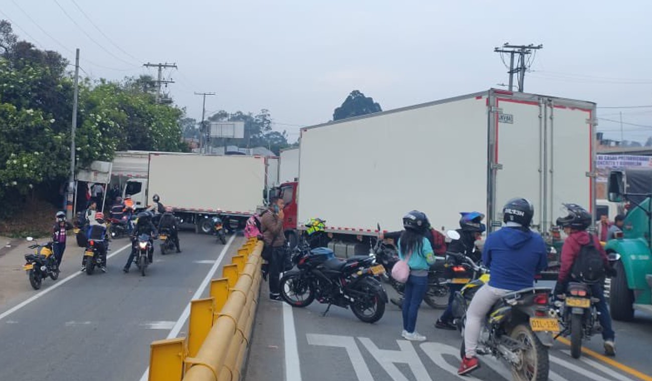 Jornada de paro Camionero: Bloqueos y cierres viales en Cundinamarca