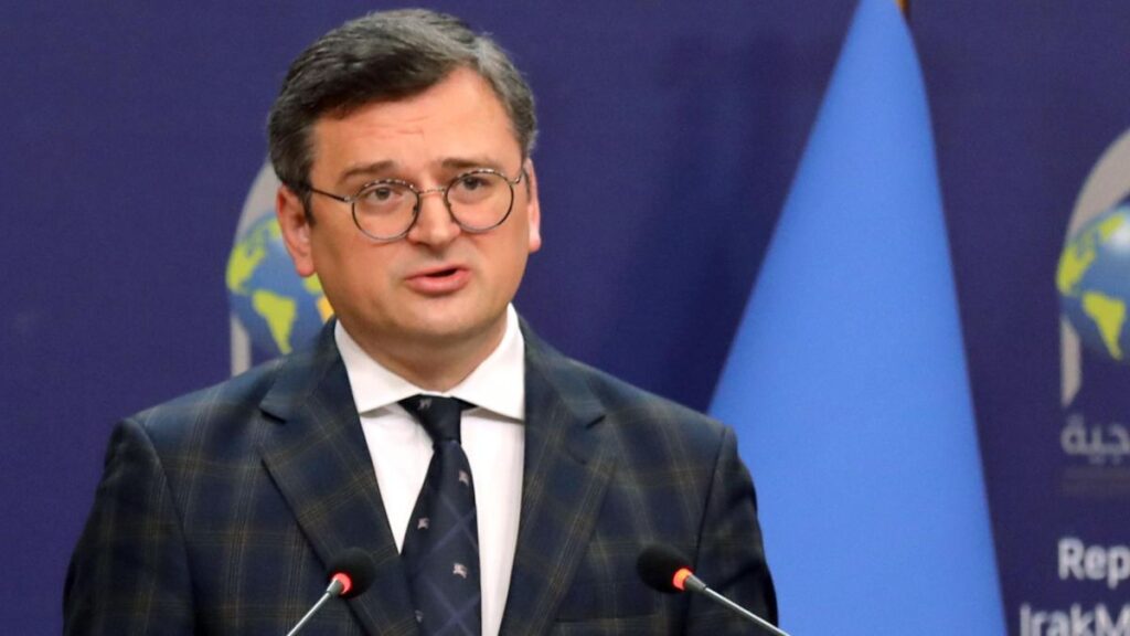 El ministro de Exteriores ucraniano, Dmitró Kuleba, presenta su dimisión