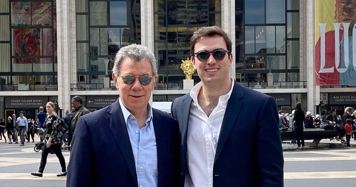 Este es el tremendo trabajo de Esteban Santos, hijo de Juan Manuel Santos; es presidente como su papá Este es el tremendo trabajo de Esteban Santos, hijo de Juan Manuel Santos; es presidente como su papá