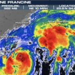Francine se convierte en huracán y se dirige hacia el sur de Estados Unidos Francine se convierte en huracán y se dirige hacia el sur de Estados Unidos