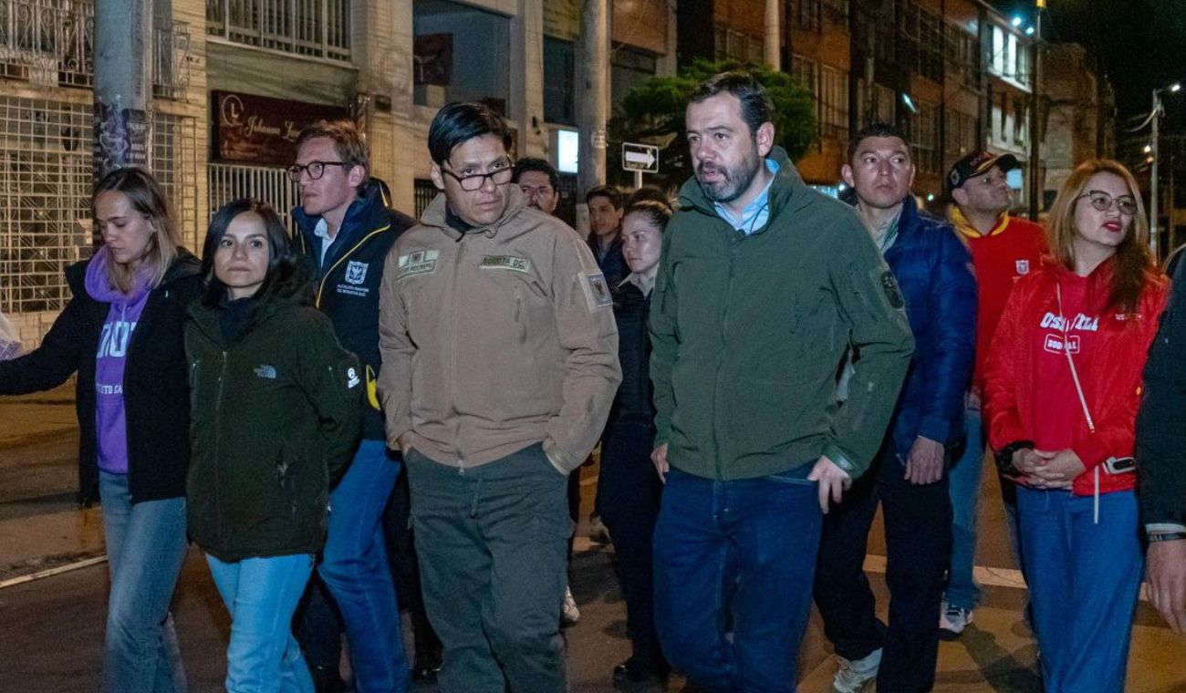 Galán lideró la megatoma en Galerías e hizo operativos de seguridad