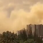 Voraz incendio cerca a importante estación de TransMilenio causa alerta Voraz incendio cerca a importante estación de TransMilenio causa alerta