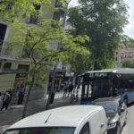 Dos mujeres y un bebé resultan heridos tras ser atropellados por un coche de policía en el centro de Madrid