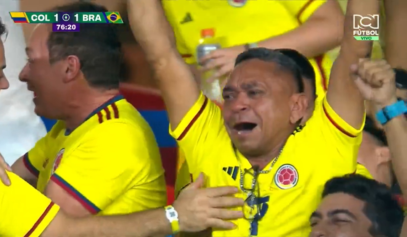 Lucha hasta el final: Colombia y Perú se reparten los puntos