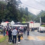 Estos son los bloqueos activos por cuenta del paro camionero en Antioquia