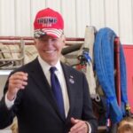Joe Biden luce una gorra de Donald Trump en un acto conmemorativo del 11-S en Pensilvania
