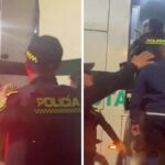 Policía ayuda a los bogotanos a regresar a sus hogares en medio del paro Policía ayuda a los bogotanos a regresar a sus hogares en medio del paro