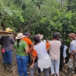 Verifican apertura no autorizada de una vía en área protegida en Antioquia