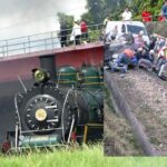 [Video] Accidente con el Tren de la Sabana deja dos personas atrapadas