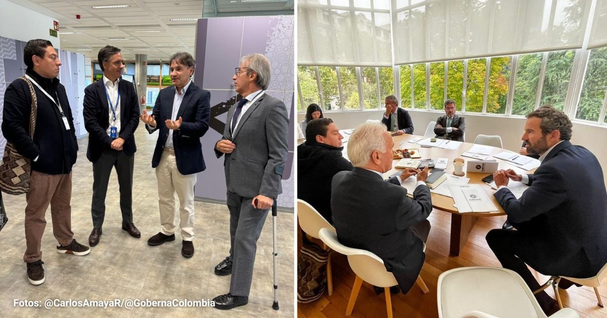 Reunión en España de boyacenses poderosos que quieren poner a andar el tren de Tunja a Bogotá Reunión en España de boyacenses poderosos que quieren poner a andar el tren de Tunja a Bogotá