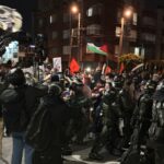 Protestas en la embajada de Estados Unidos