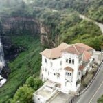 Los días en que la misteriosa casa del Salto del Tequendama era una popular estación de tren