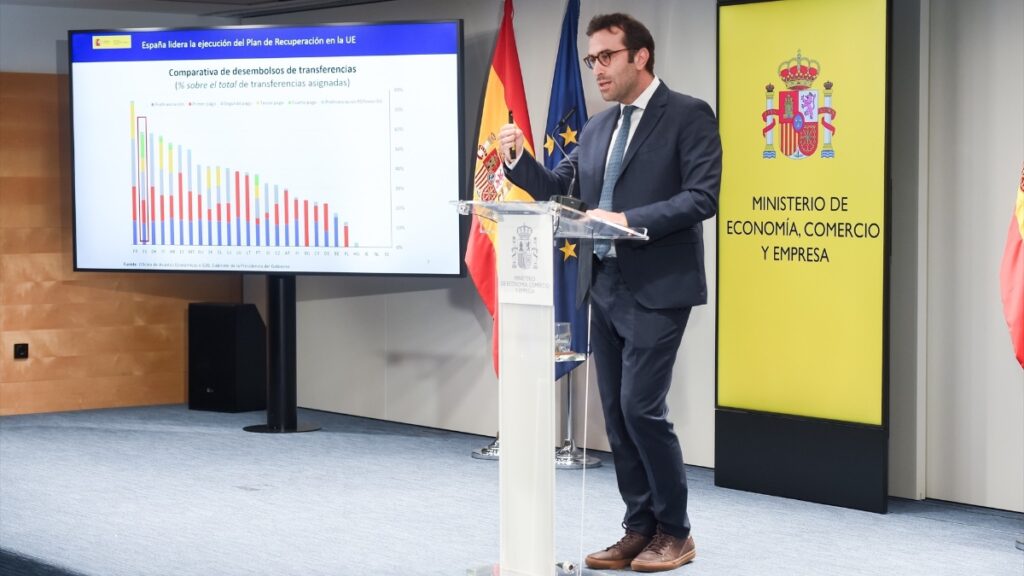 La Comisión Europea eleva al 3% el crecimiento de España sin contar con el impacto de la DANA