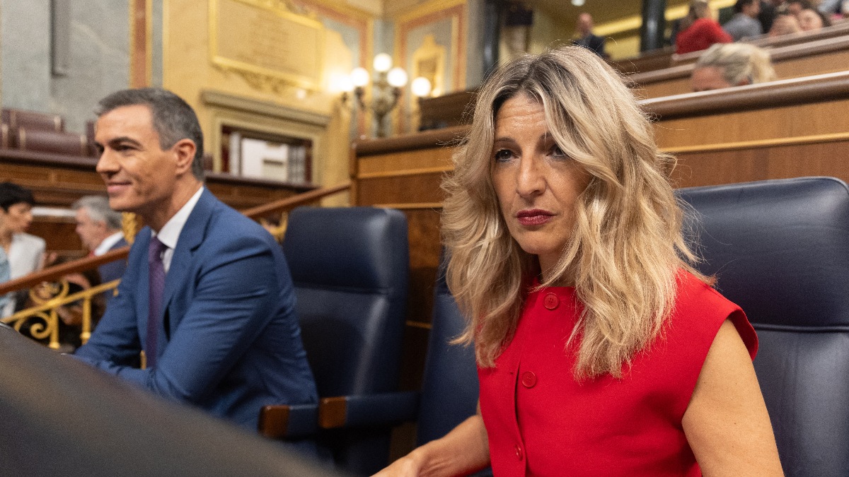 Yolanda Díaz evita ir a Valencia y cita por videoconferencia a los alcaldes afectados por la DANA Yolanda Díaz evita ir a Valencia y cita por videoconferencia a los alcaldes afectados por la DANA