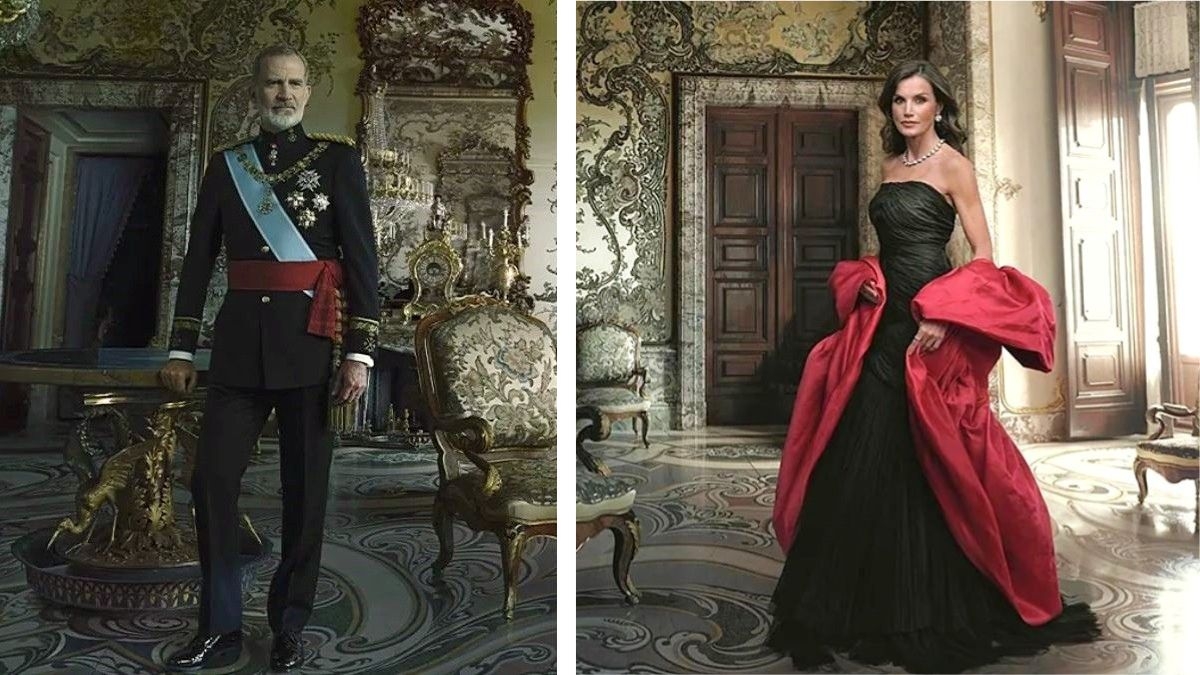 Así de espectaculares lucen los reyes Felipe y Letizia en los retratos de Annie Leibovitz para el Banco de España