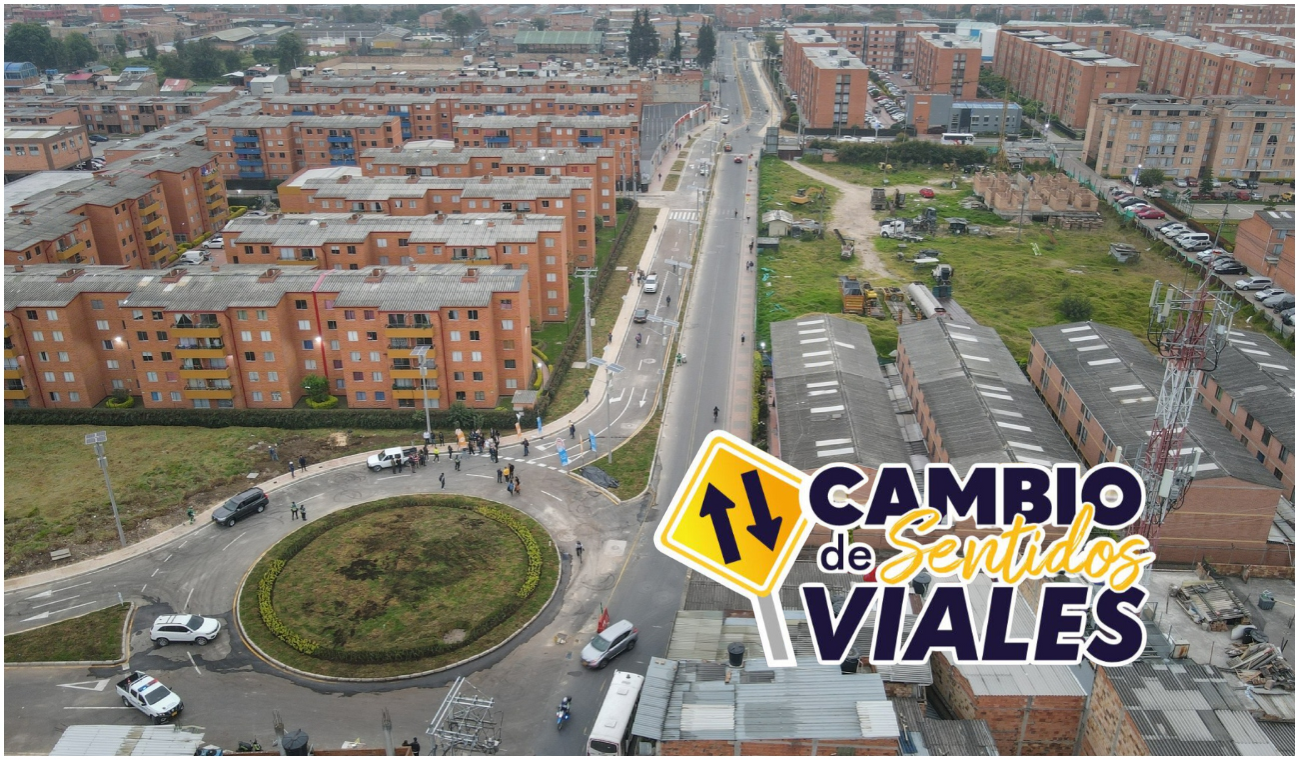 Vías en Mosquera cambiarán de sentido este sábado: mejorarían la movilidad