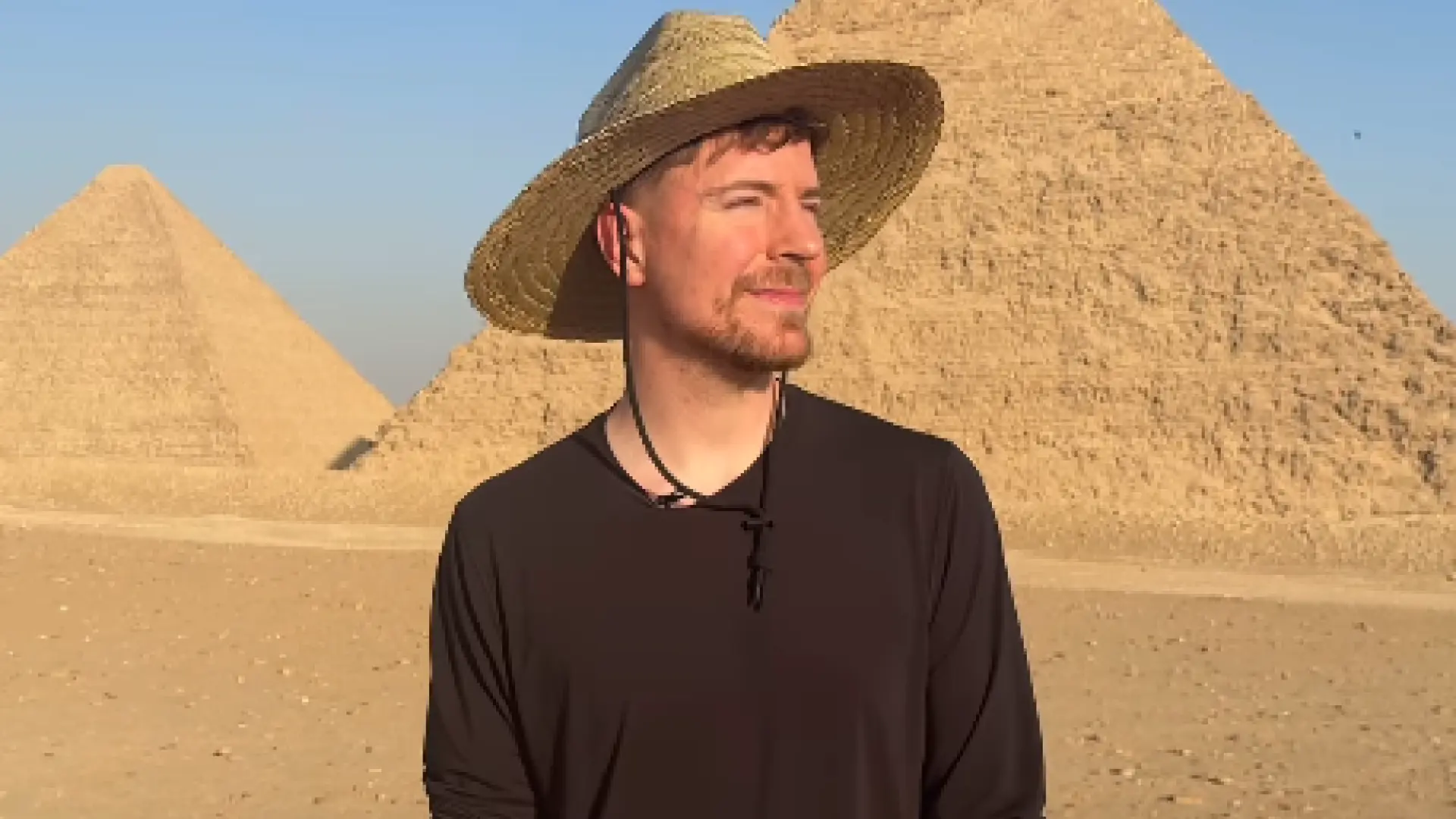 MrBeast ‘alquila’ las pirámides de Egipto para grabar uno de sus vídeos