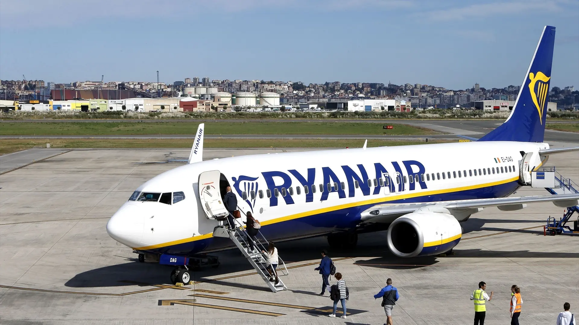 Pánico por turbulencias en el aterrizaje de un avión en el aeropuerto de Palma de Mallorca