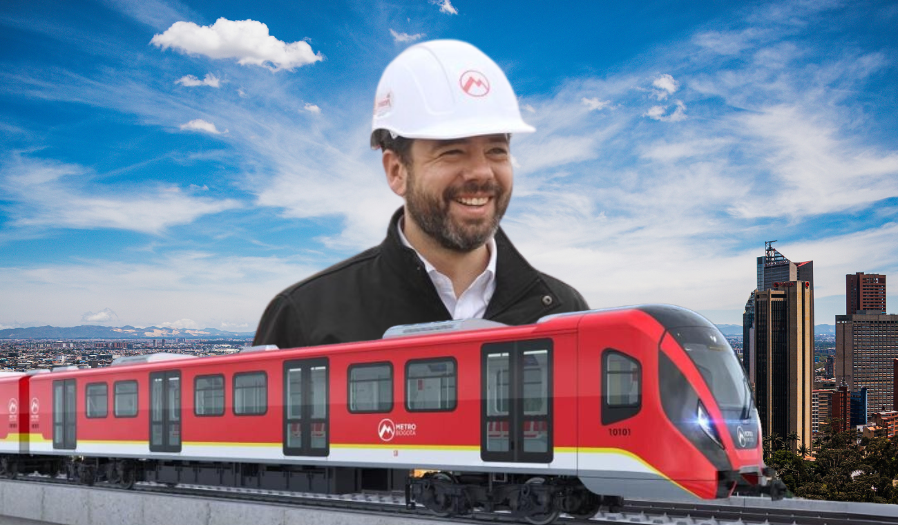 Metro de Bogotá: Galán presentó el primer tren que llegará a Bogotá