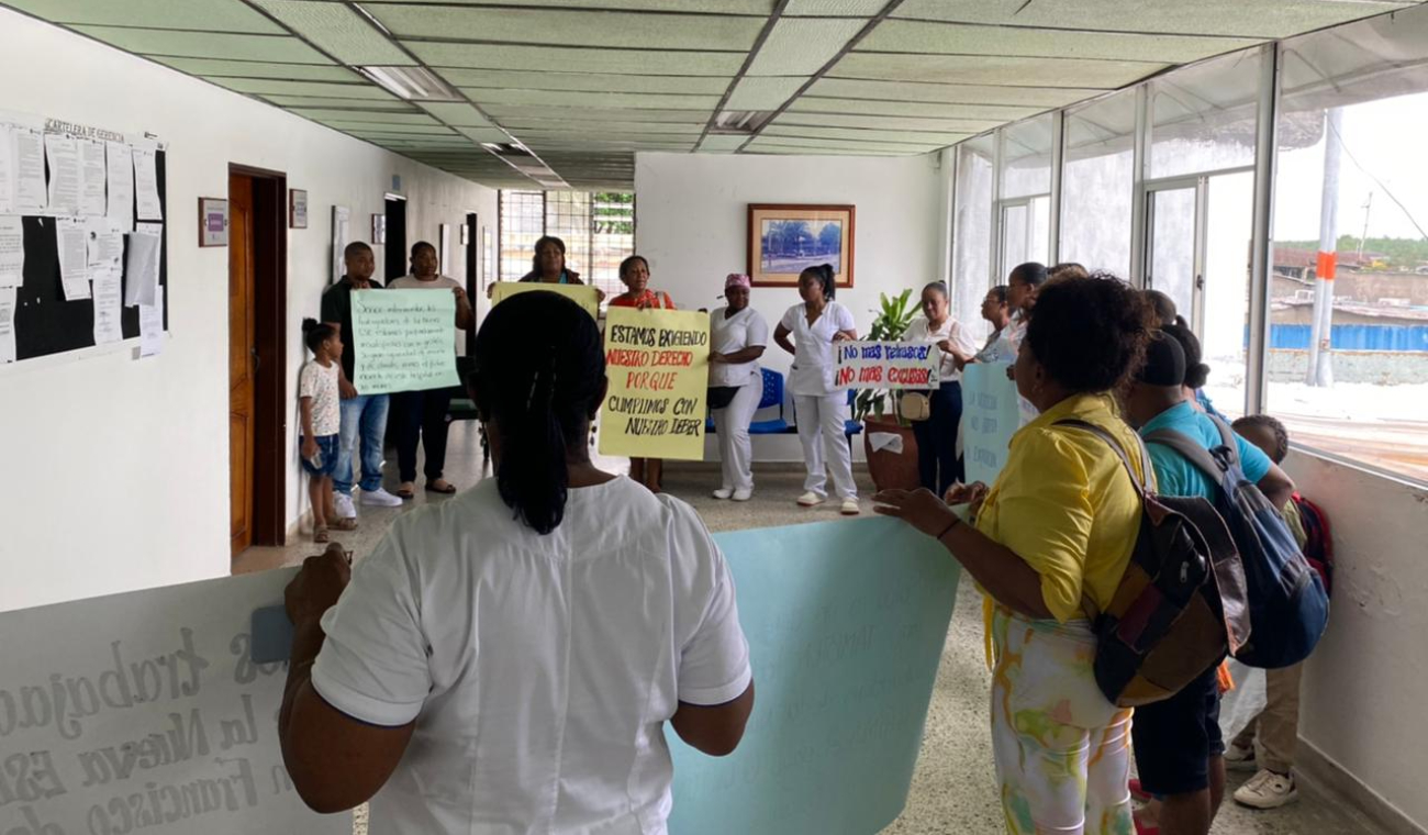 Persisten las dificultades en infraestructura en el Hospital de Quibdó Persisten las dificultades en infraestructura en el Hospital de Quibdó