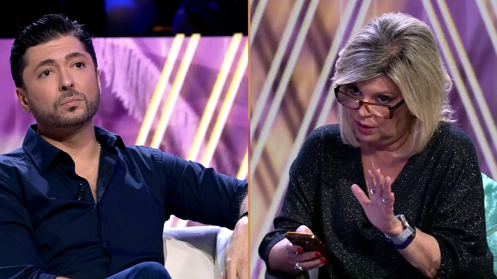 Bárbara Rey interrumpe la entrevista a Ángel Cristo Jr con un contundente mensaje: «Jamás» Bárbara Rey interrumpe la entrevista a Ángel Cristo Jr con un contundente mensaje: «Jamás»