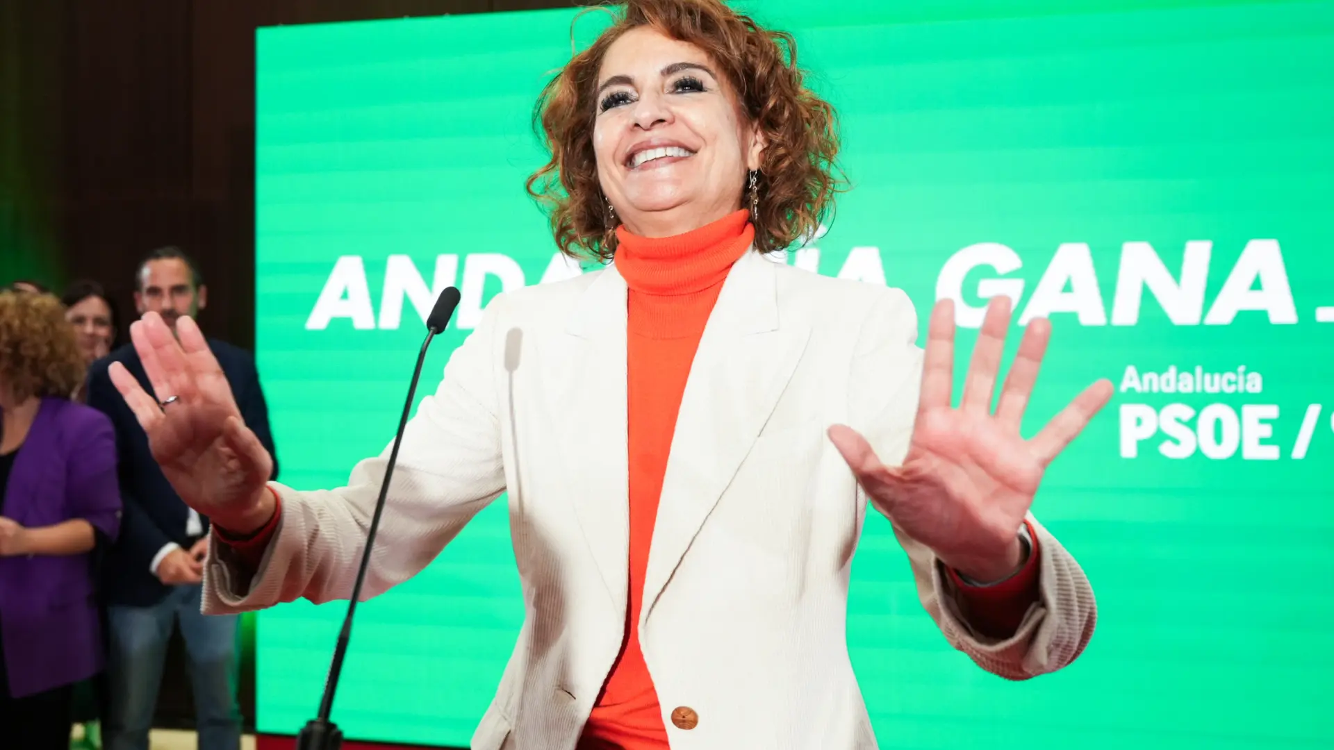 María Jesús Montero, proclamada como nueva secretaria general del PSOE de Andalucía