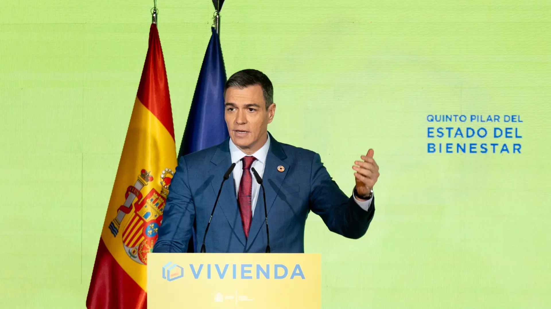 Sánchez plantea eliminar el IRPF a quien alquile con el índice de referencia y doblar impuestos a extranjeros que compren casas