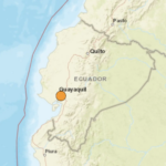 Un terremoto de magnitud 5,7 sacude la zona costera de Ecuador