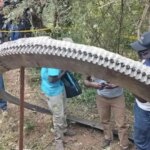 Un trozo de basura espacial de media tonelada cae sobre una aldea poblada de Kenia Un trozo de basura espacial de media tonelada cae sobre una aldea poblada de Kenia