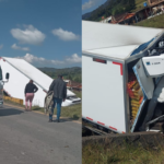 ACCIDENTE en la VÍA BOGOTÁ – Tunja: BOMBEROS locales realizaron rescate