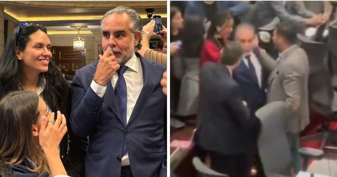 Armando Benedetti prueba fuerzas con una visita sorpresa al Congreso en plena sesión Armando Benedetti prueba fuerzas con una visita sorpresa al Congreso en plena sesión