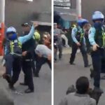 Noticias Medellín: Agresión entre agentes de Tránsito y trabajadores