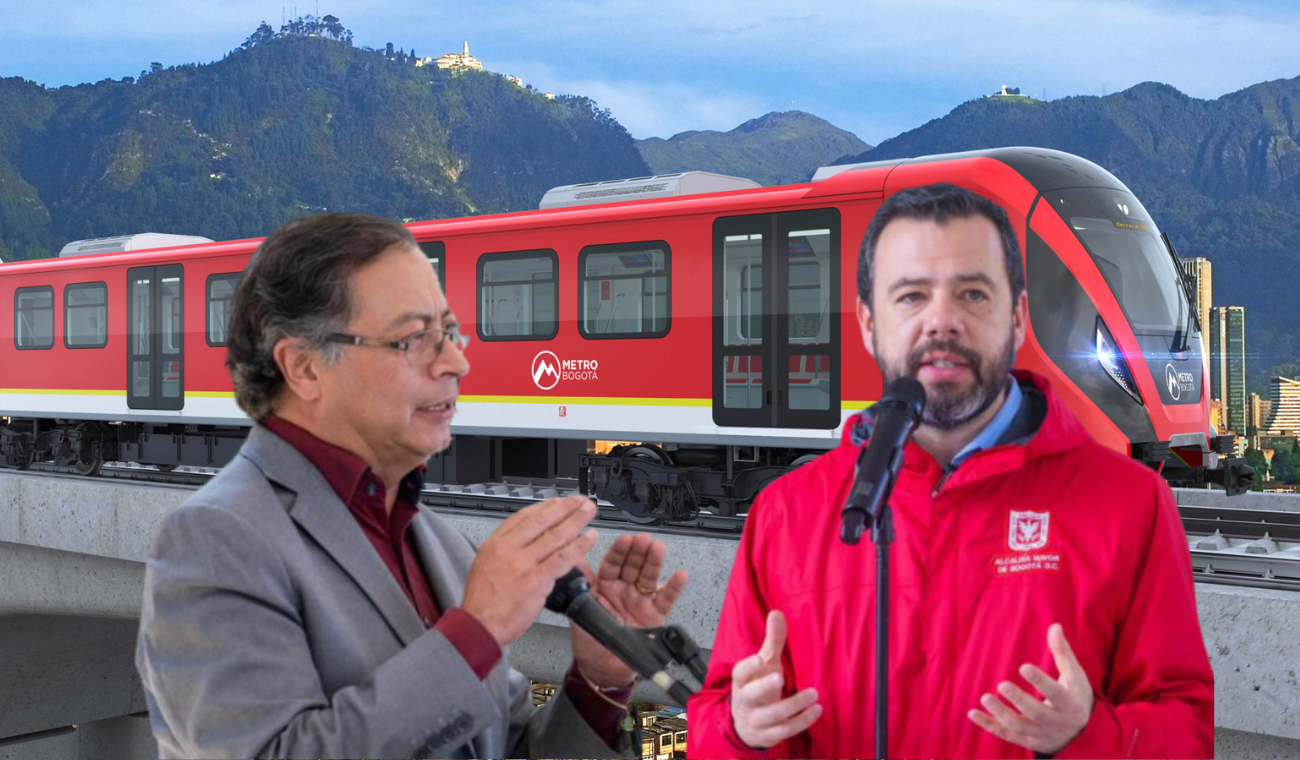 ¿Galán tendría que repensar el Metro? Petro dijo que bogotanos se demorarán
