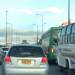 Tremendo trancón en la vía Bogotá-Girardot: protestas preocupan conductores Tremendo trancón en la vía Bogotá-Girardot: protestas preocupan conductores