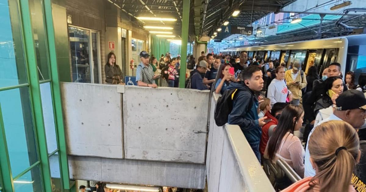 Noticias Medellín: El Metro de Medellín presenta problemas en el norte