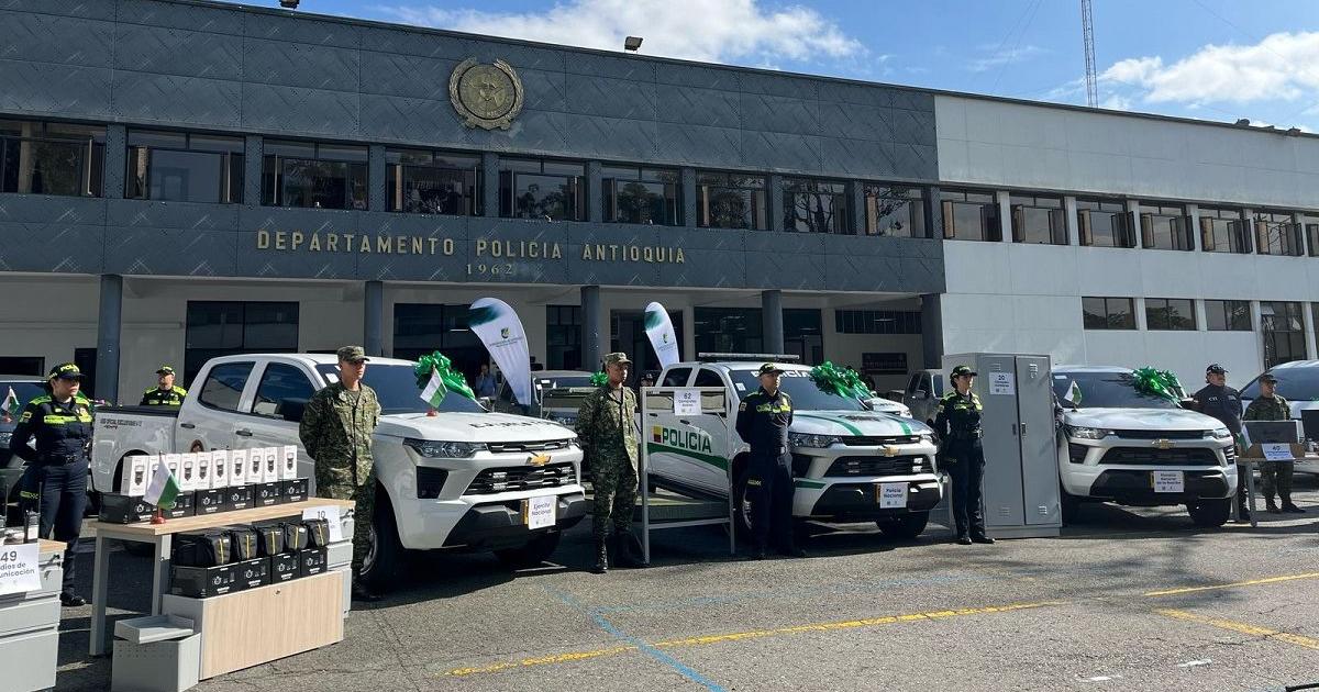 Antioquia invirtió 6 mil 500 millones de pesos en implementos para fortalecer la Fuerza Pública
