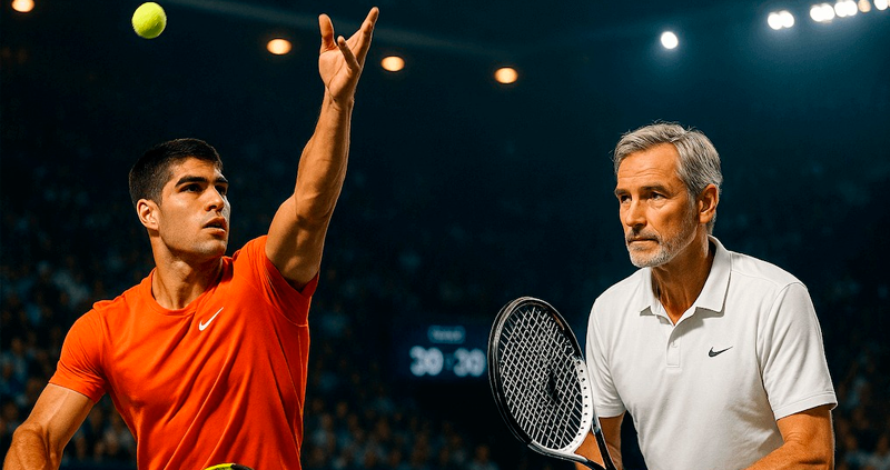 ¿Qué tanto importa la diferencia de edad de los jugadores en las apuestas del tenis?