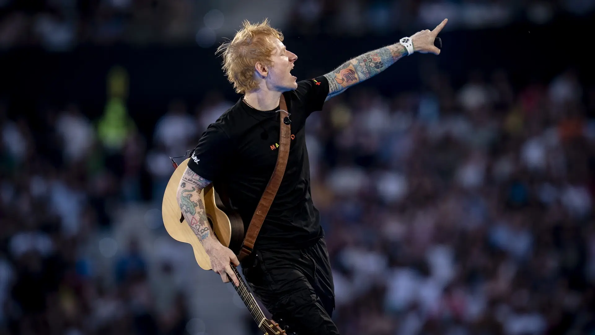 Ed Sheeran no solo mantiene, sino que eleva a cifras de récord, su influjo sobre Madrid Ed Sheeran no solo mantiene, sino que eleva a cifras de récord, su influjo sobre Madrid