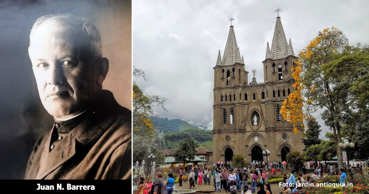 El cura paisa que construyó la iglesia de Jardín, Antioquia, con los pecados del pueblo