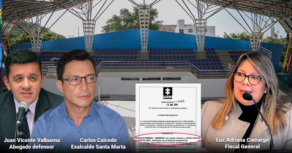 El fiscal que quiso salvar a Carlos Caicedo terminó en la calle, sacado por la Fiscal General