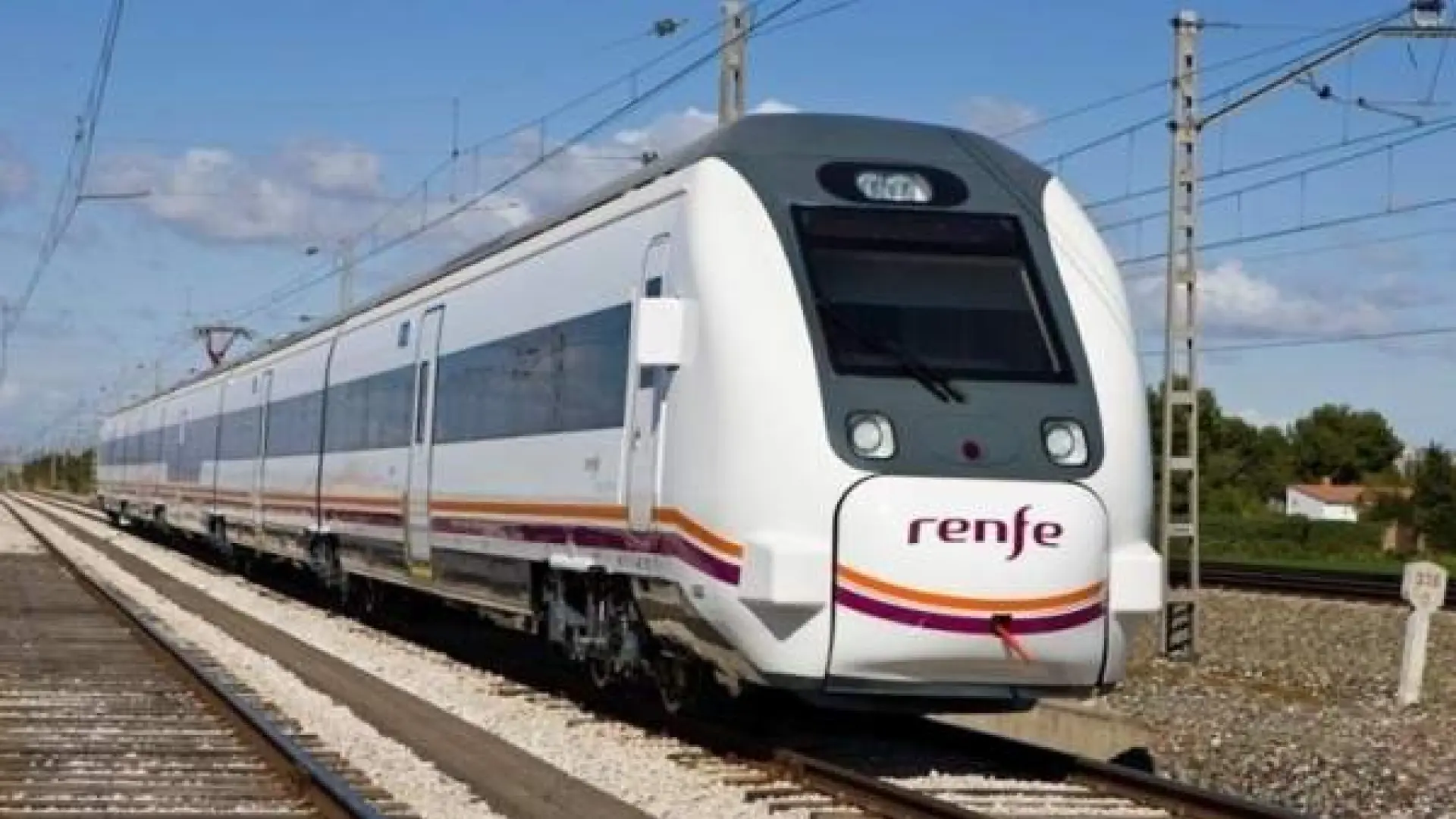 Varios trenes afectados por una avería en la catenaria entre Marcilla y Olite, en Navarra