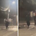 Se armaron disturbios en Usaquén: levantan a piedra el CAI de Verbenal