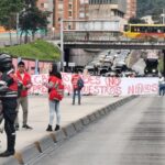 Caos en Bogotá por manifestaciones: trancones monumentales y cierres viales Caos en Bogotá por manifestaciones: trancones monumentales y cierres viales