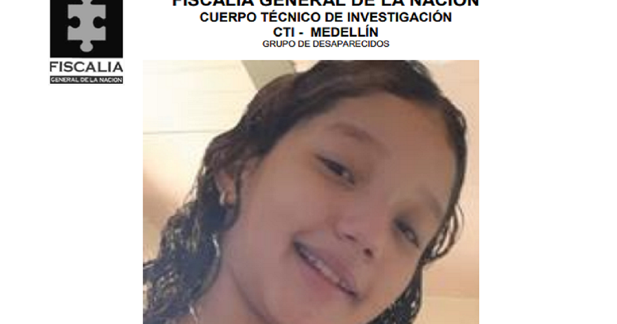 Noticias Medellín: Una tercera niña está desaparecida en el Valle de Aburrá Noticias Medellín: Una tercera niña está desaparecida en el Valle de Aburrá