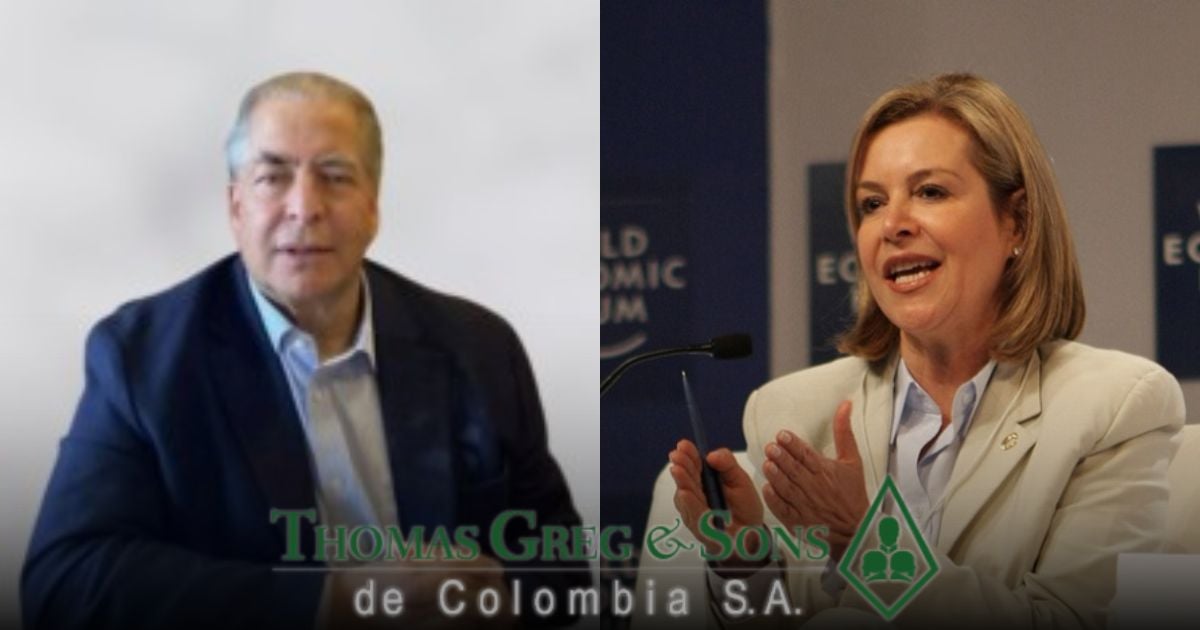 Los colombianos que acompañan en la junta de Thomas Greg & Sons a los hermanos Bautista Los colombianos que acompañan en la junta de Thomas Greg & Sons a los hermanos Bautista