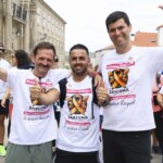 Tres viudos por el cáncer recorren el Camino de Santiago para recaudar fondos para el sarcoma infantil